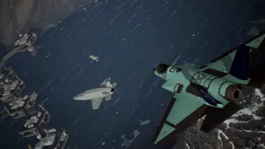 F-35C Releasing NPB Supported by Wingman UAV (F-35C NPB Swap Mod)