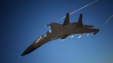 Su-33 -Black- Skin mod and Custom Weapon loadout