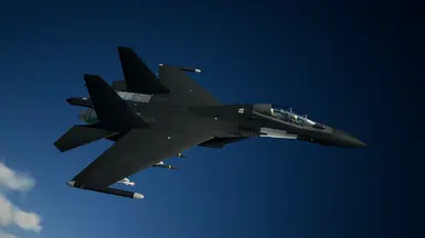 Su-30M2 -Black- Skin mod and Custom Weapon Loadout