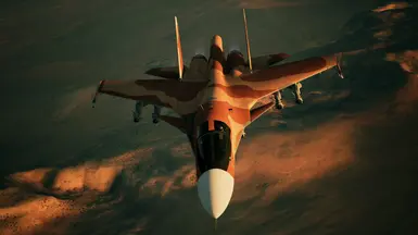 Su-34 -Orange Camo-