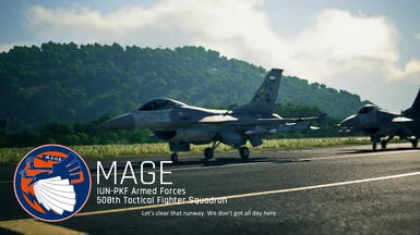 Ace Combat Zero-styled Squadron Intros