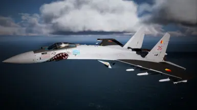 Su-35S -Zvezda 1 Akula-