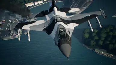 F-16C Fighting Falcon - Arctic Camouflage