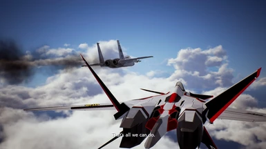 VF-27 mod Gameplay  Ace combat 7 Fleet destruction [PC] 