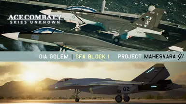 Project Mahesvara OIA Golem and CFA-44 Block I Skins