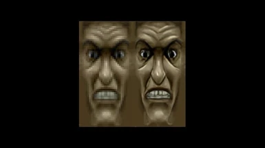 Turok's Face - Before & After