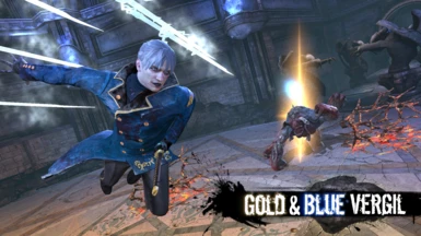Gold and Blue Vergil