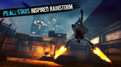 PlayStation All-Stars Inspired Rainstorm
