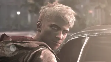 dante devil may cry 5 white hair