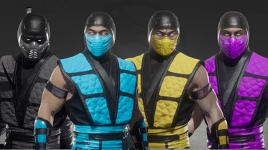 UMK3 Klassic Ninja Skin Pack - Mortal Kombat 11