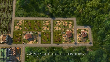 Cattle Farm (New World) - Animal Farms Field Reduction Options