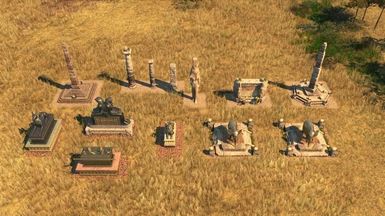 new statues / pillars with V2.0