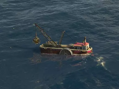 Sea Mine reduced damage