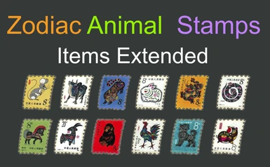Zodiac Animal Items Extended