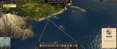 Multiple Oil harbour per island