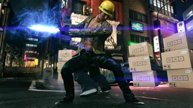 Replaces Kiryu Helmet
