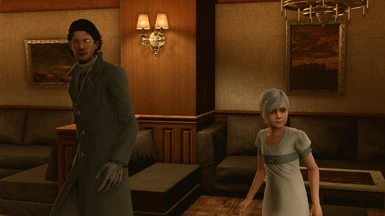 Otacon and Sunny MGS4