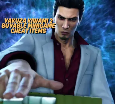 Yakuza Kiwami 2 Buyable Minigame Cheat items