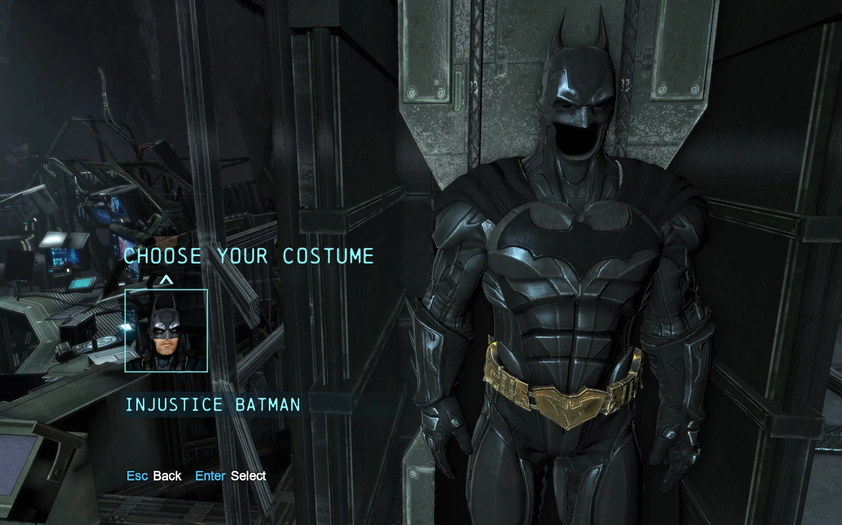 Dark Injustice Suit at Batman Arkham Origins Nexus - Mods and community