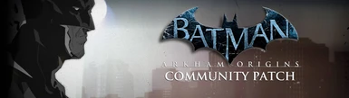 Arkham Origins Community Patch