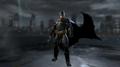 the dark knight suit