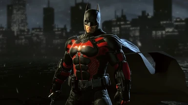 Black-Red Default Suit at Batman Arkham Origins Nexus - Mods and community