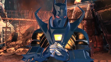Blue Azrael Batman at Batman Arkham Origins Nexus - Mods and community