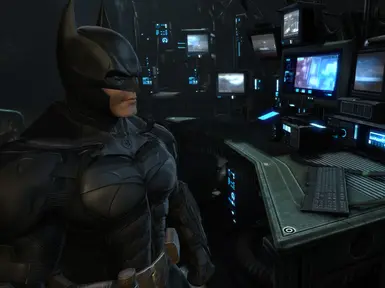 The Dark Knight in the Batcave 02