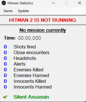 Hitman Statistics