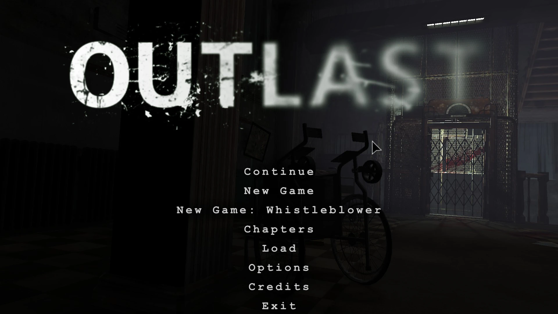 Outlast ultra menu mod фото 7