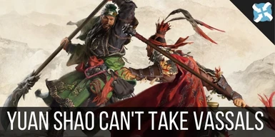 Yuan Shao can't take vassals