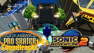 Tony Hawk's Pro Skater Music in Sonic Adventure 2