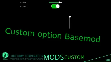 CustomOption Basemod