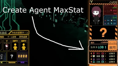 CreateAgent MaxStat