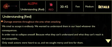 Understanding Red (Weapons)