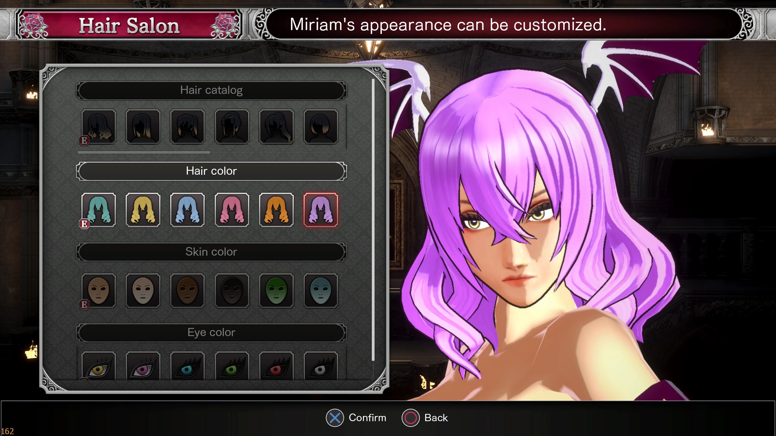 Anime Hair Colors At Bloodstained Ritual Of The Night Nexus Images, Photos, Reviews