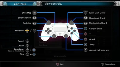 PS4 and Switch button prompts