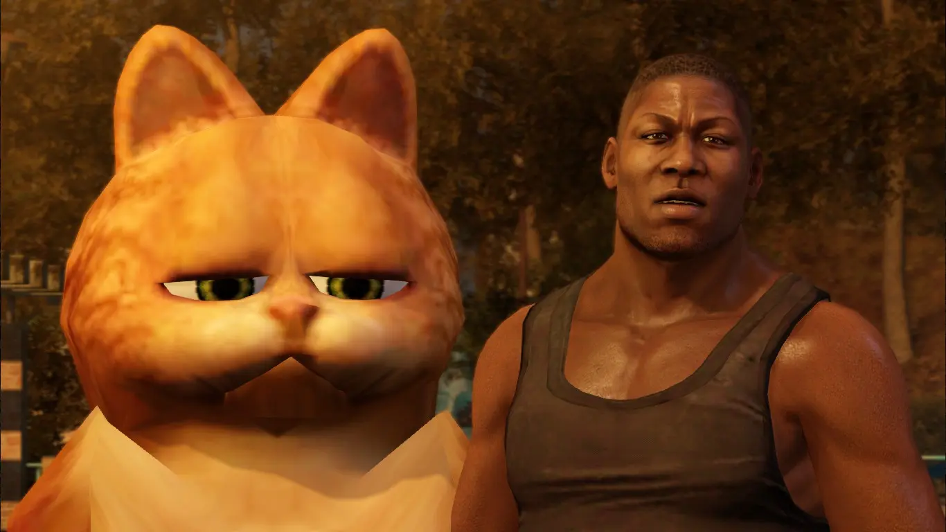 Yakuza Kiwami But With Garfield at Yakuza Kiwami Nexus - Mods and community