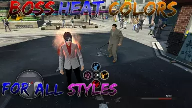 BOSS HEAT COLORS FOR KIRYU