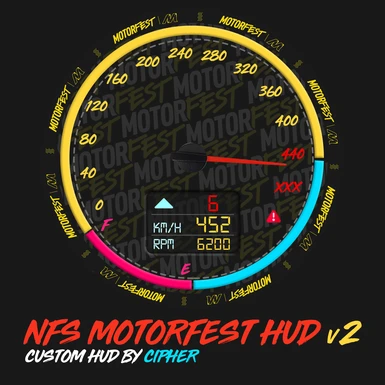 NFS MOTORFEST HUD v2