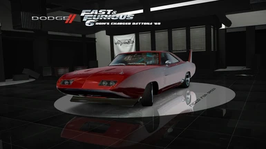 Dom's Dodge Charger Daytona 1969  (Fast and Furious 6)