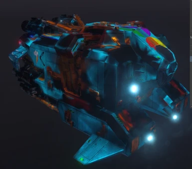 Rainbow Dash inspired Platypus with battle damage.
