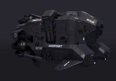 CINDER-01 Military skin - For Platypus starter ship