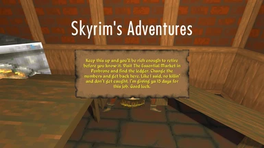 Skyrim's Adventures