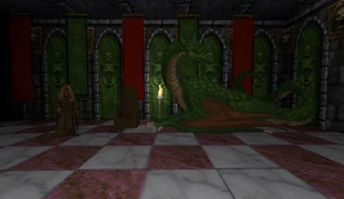 Skakmat, dragon familiar of Nulfaga