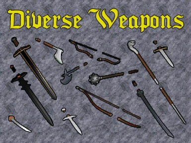 Diverse Weapons