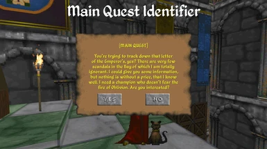Main Quest Identifier