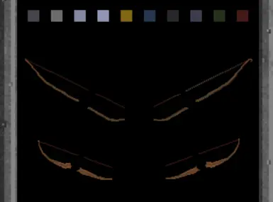 Updated inventory/paper doll icons *Note white artifacts on right side long bow is from gif editor being funky with transparency &amp; is not seen in game**