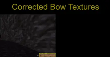 Comparison of Vanilla first person animation vs Corrected Bow Textures