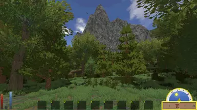 Mixed coniferous foothills